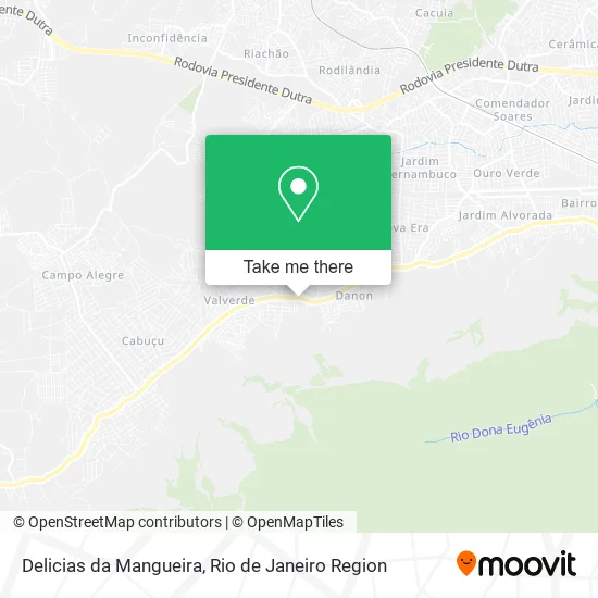 Delicias da Mangueira map