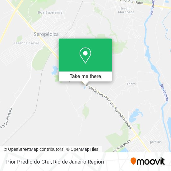 Pior Prédio do Ctur map