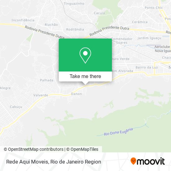 Rede Aqui Moveis map