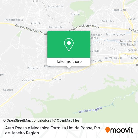 Auto Pecas e Mecanica Formula Um da Posse map