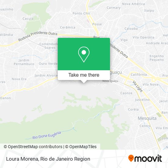 Loura Morena map