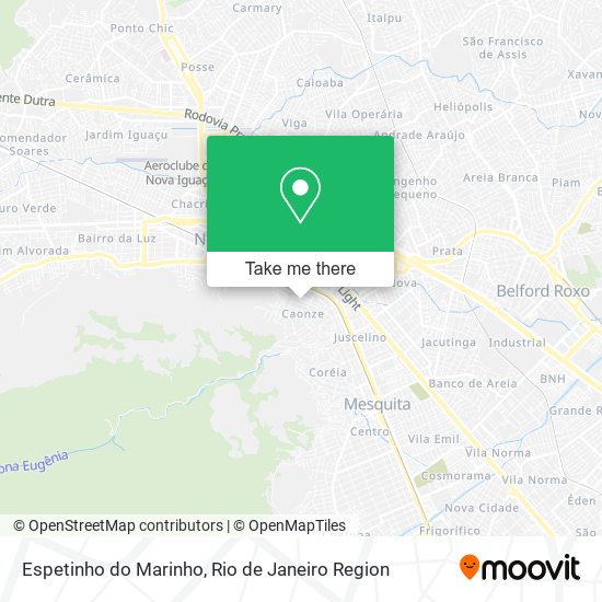 Espetinho do Marinho map