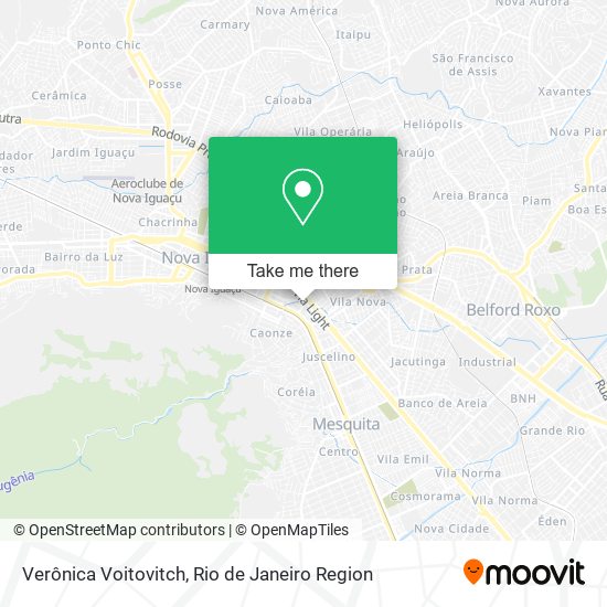 Verônica Voitovitch map