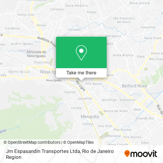 Jm Espasandin Transportes Ltda map
