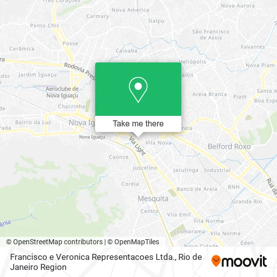 Francisco e Veronica Representacoes Ltda. map