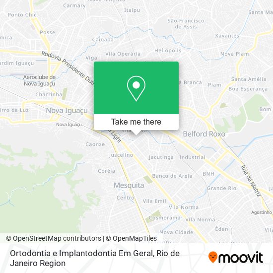 Ortodontia e Implantodontia Em Geral map