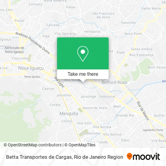 Betta Transportes de Cargas map