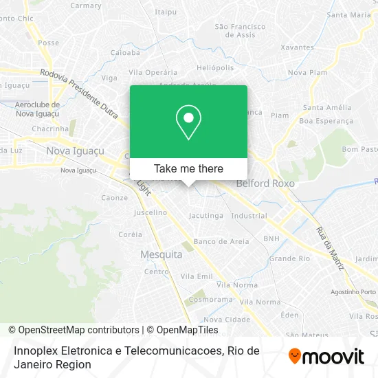 Innoplex Eletronica e Telecomunicacoes map