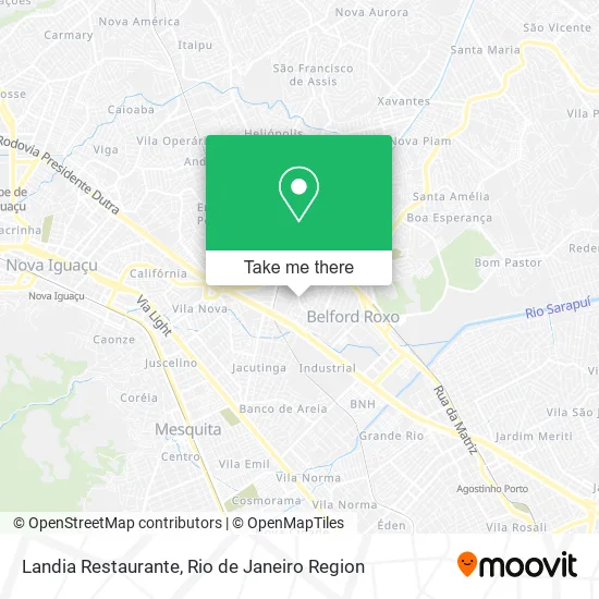 Landia Restaurante map