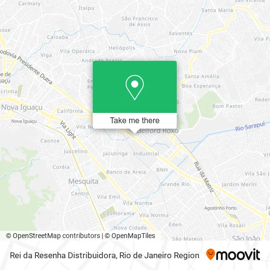 Rei da Resenha Distribuidora map