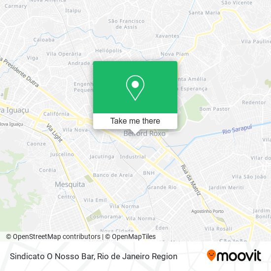 Sindicato O Nosso Bar map