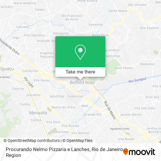 Mapa Procurando Nelmo Pizzaria e Lanches