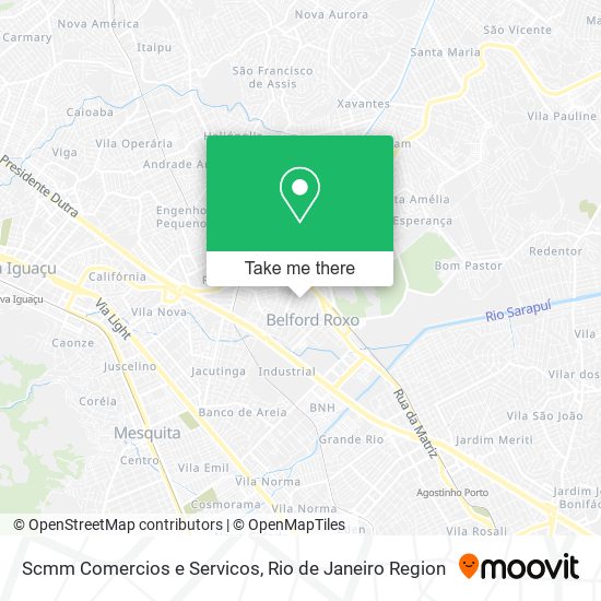 Mapa Scmm Comercios e Servicos