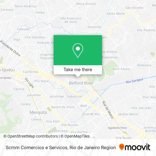 Scmm Comercios e Servicos map
