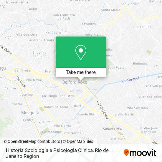 Mapa Historia Sociologia e Psicologia Clinica