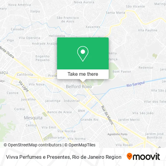 Vivva Perfumes e Presentes map