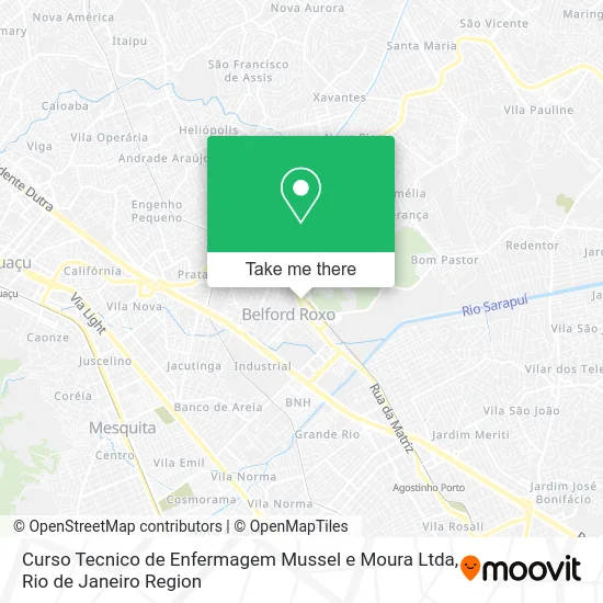 Curso Tecnico de Enfermagem Mussel e Moura Ltda map