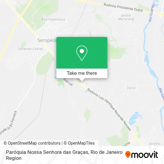 Paróquia Nossa Senhora das Graças map