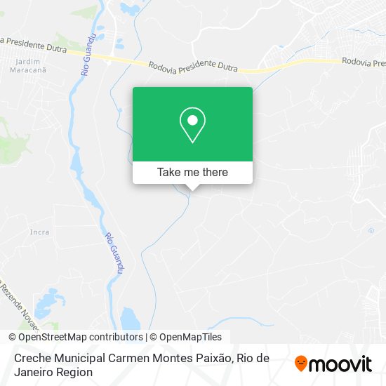Creche Municipal Carmen Montes Paixão map