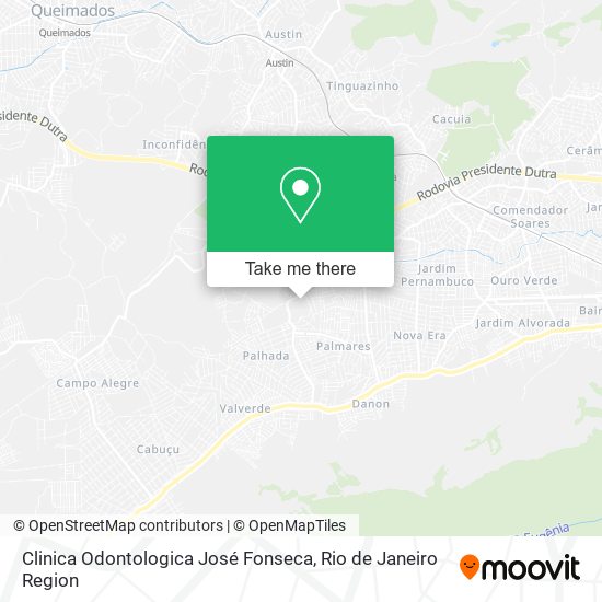 Clinica Odontologica José Fonseca map