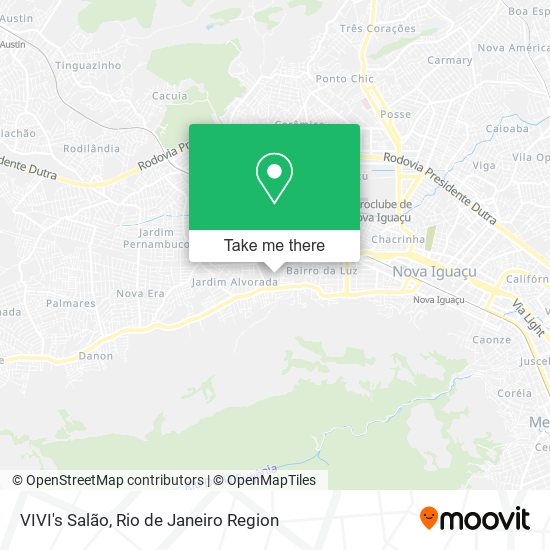 VIVI's Salão map