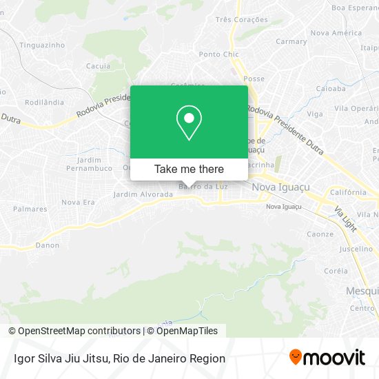 Igor Silva Jiu Jitsu map