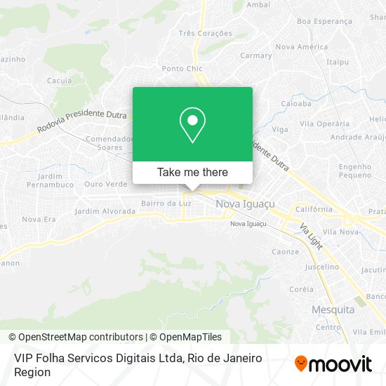 VIP Folha Servicos Digitais Ltda map