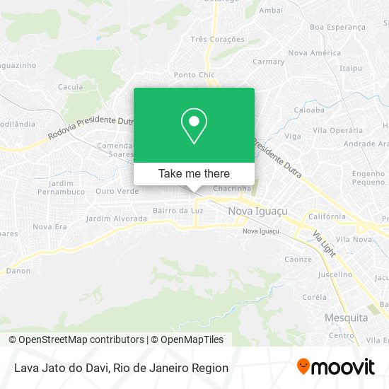 Lava Jato do Davi map