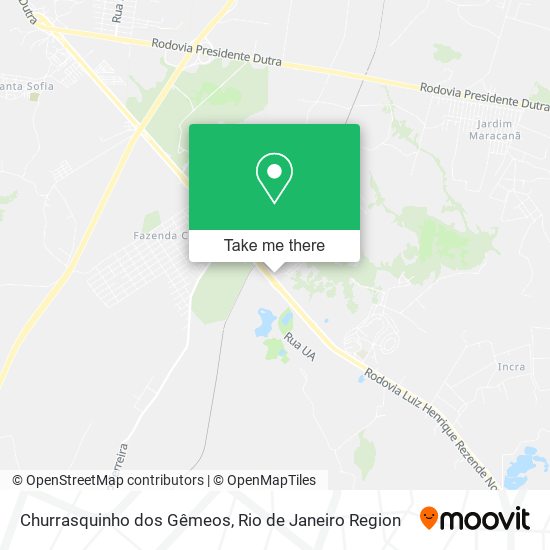 Churrasquinho dos Gêmeos map