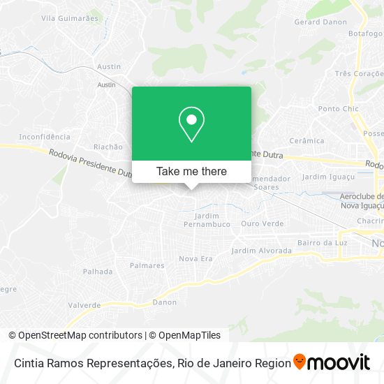 Cintia Ramos Representações map