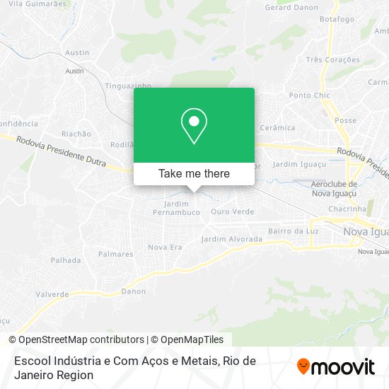 Escool Indústria e Com Aços e Metais map