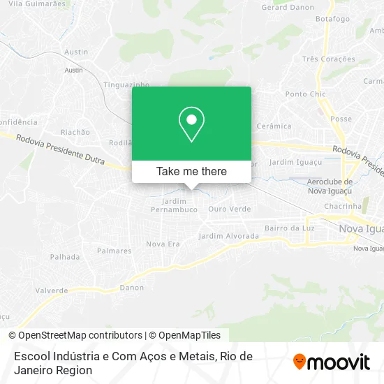 Escool Indústria e Com Aços e Metais map