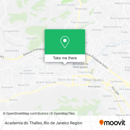 Academia do Thalles map