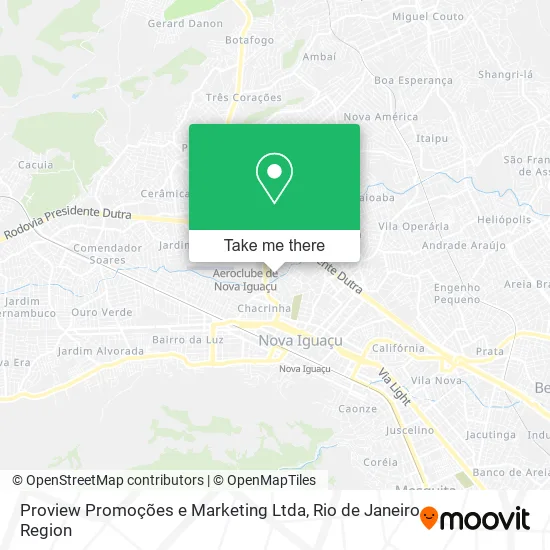 Proview Promoções e Marketing Ltda map