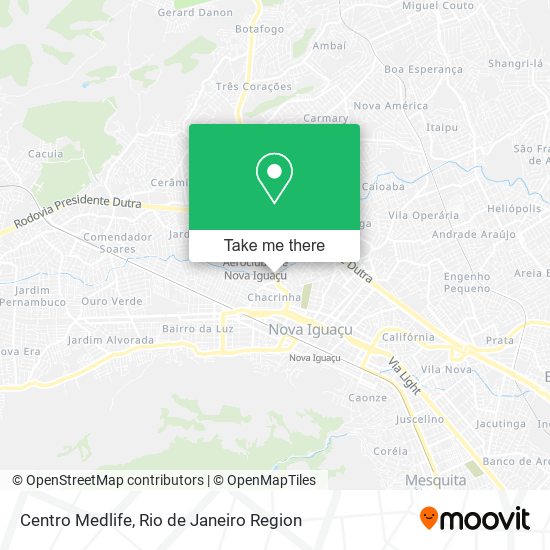 Centro Medlife map