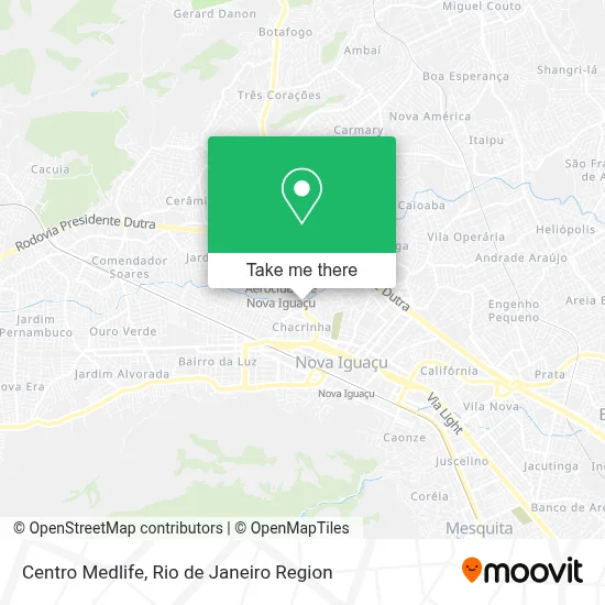 Centro Medlife map