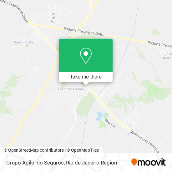 Grupo Agile Rio Seguros map