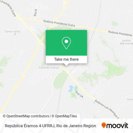 República Éramos 4-UFRRJ map
