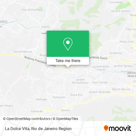 La Dolce Vita map