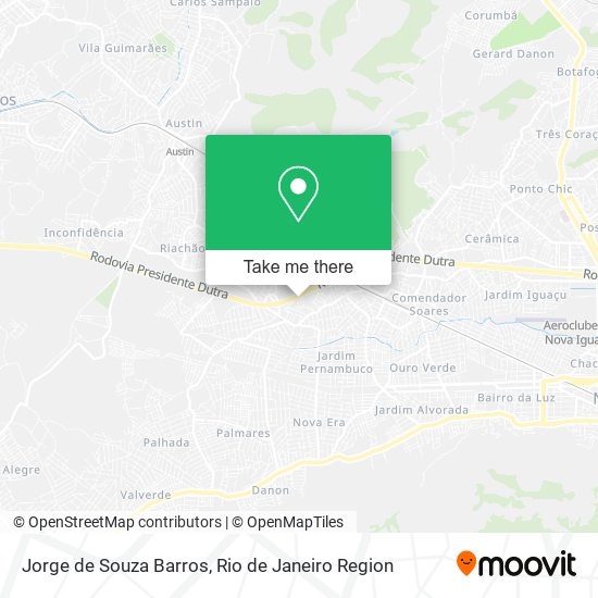 Jorge de Souza Barros map