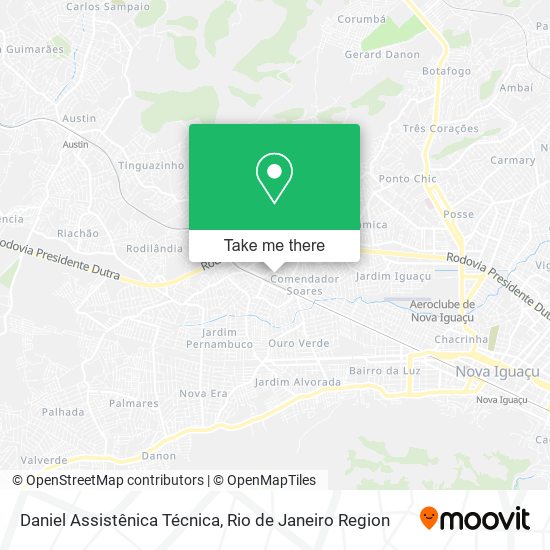 Daniel Assistênica Técnica map