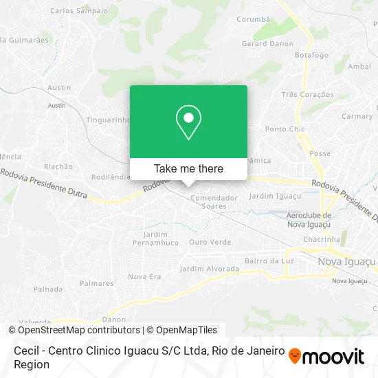 Cecil - Centro Clinico Iguacu S / C Ltda map