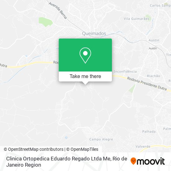 Clinica Ortopedica Eduardo Regado Ltda Me map