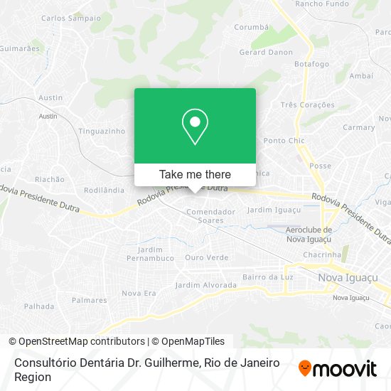 Consultório Dentária Dr. Guilherme map