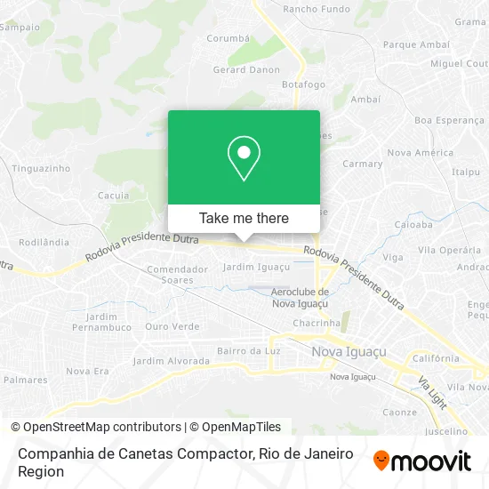 Companhia de Canetas Compactor map