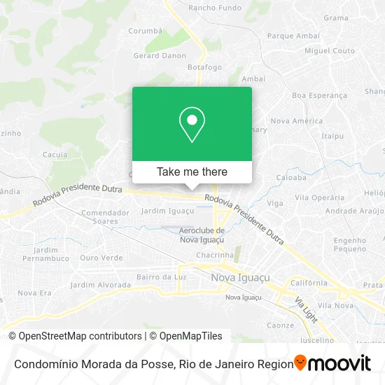 Condomínio Morada da Posse map