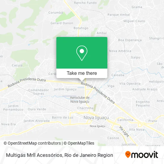 Multigás Mrll Acessórios map
