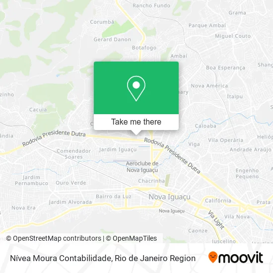 Nívea Moura Contabilidade map