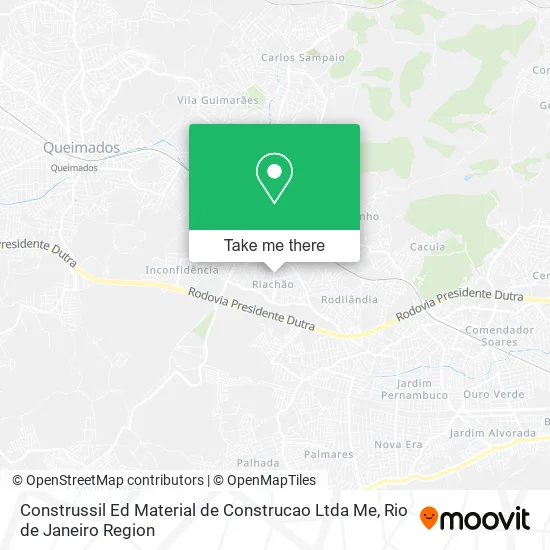 Construssil Ed Material de Construcao Ltda Me map