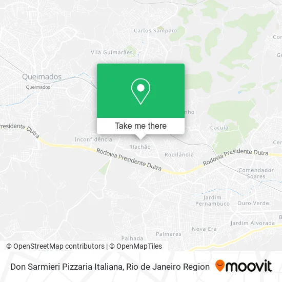 Don Sarmieri Pizzaria Italiana map